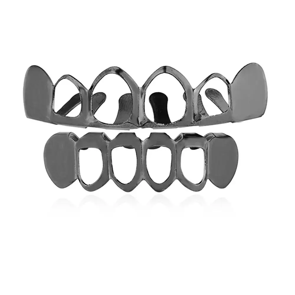 Новинка шапочки для зубов в стиле хип хоп под заказ с шестью полыми открытыми