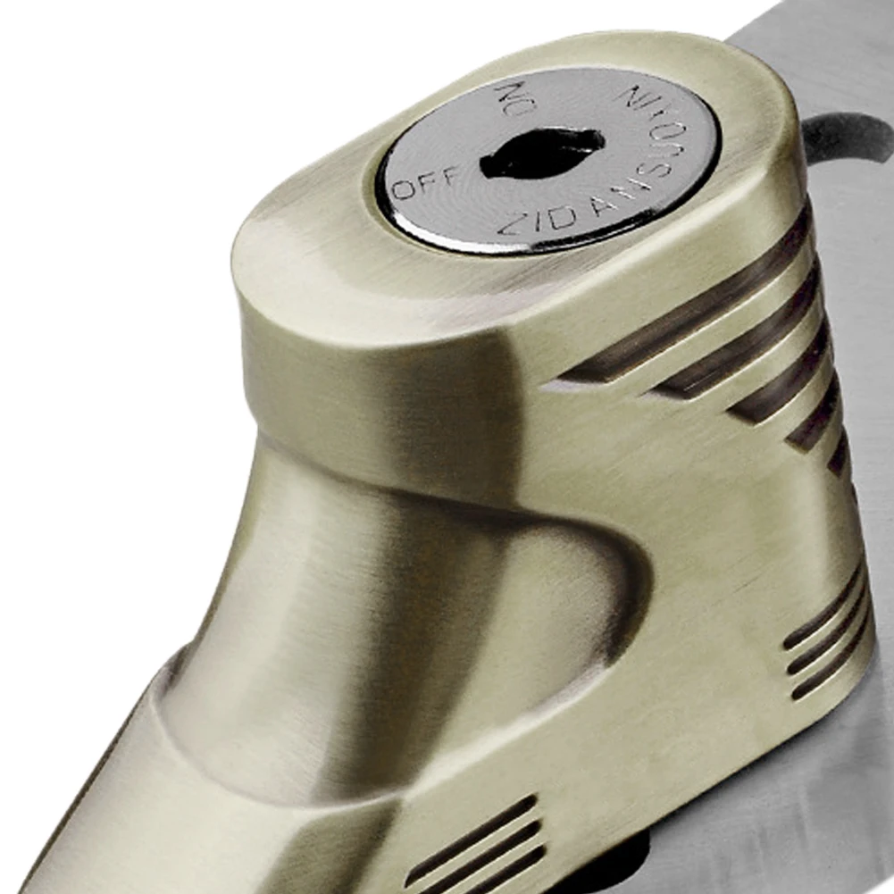 Замок дисковый водонепроницаемый из алюминиевого сплава для мотоцикла 2 цвета |