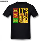 Аварии бандикут Футболка это время рисковать снова футболка хлопок короткий рукав Футболка 6xl печатных Удивительный Мужская Базовая футболка