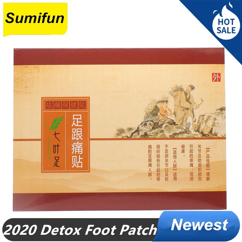 6 коробок Детокс пластырь для ног антиотек имбирь потеря веса похудение уход за