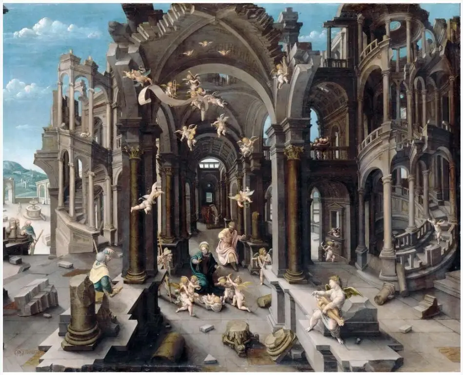 фотообои 3D на заказ "Ангел Немецкого дворца в Вене" для декора гостиной домашнего интерьера, настенные фрески для стен в 3D