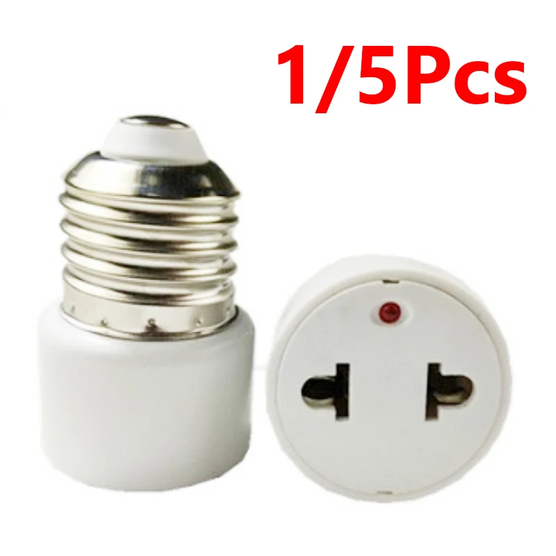 

Office Lamp socket adapter Control US EU Plug Bulb Holder Light Base Replacement