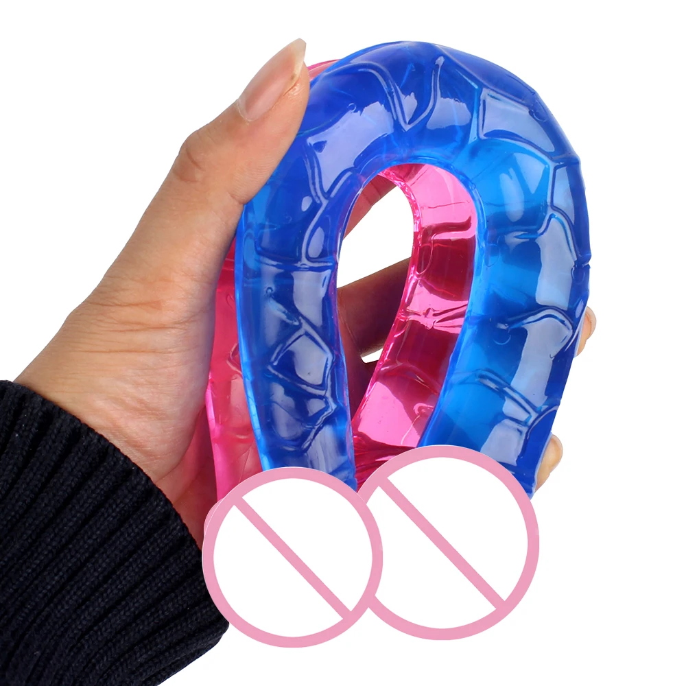 Фаллоимитаторы OLO с двойной головкой длинный пенис двойная головка пениса