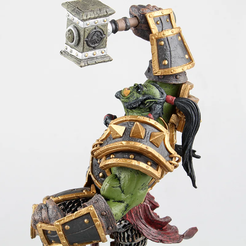 26 см DC WOW Thrall The Orc Shamman экшн фигурка игрушки кукла ПВХ ACGN Коллекционная модель