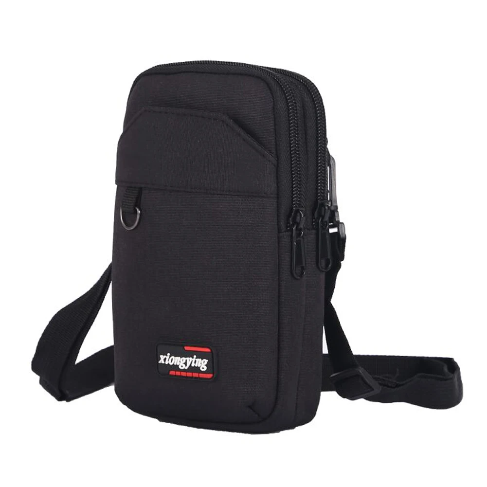 

Retro Men Crossbody Bag Solid Color Messenger Bag Casual Daily Outdoor Mini Purse Mobile Phone Crossbody Bags
