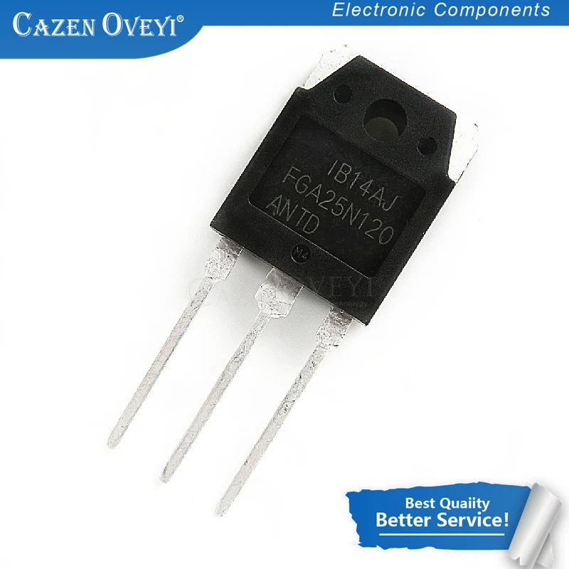 5pcs/lot FGA25N120ANTD FGA25N120 25N120 TO-3P 1200V NPT Trench IGBT FGA25N120ANTDTU In Stock 5pcs/lot FGA25N120ANTD FGA25N120 25N120 TO-3P 1200V NPT Trench IGBT FGA25N120ANTDTU In Stock