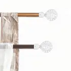 Наконечники карнизов для декоративных драпировок, 2 шт., наконечники карнизов для карнизов, наконечники карнизов, затычки для карнизов