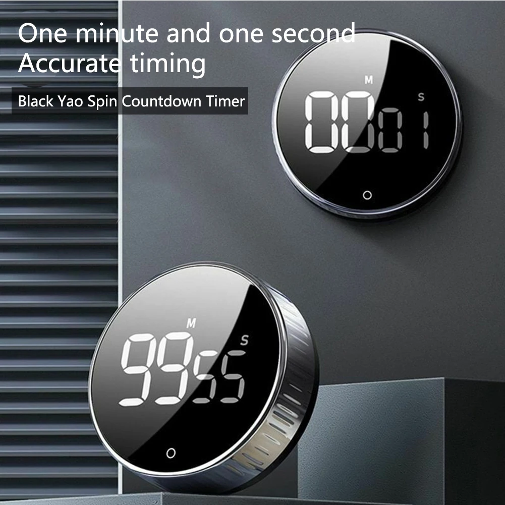 Магнитные Цифровые таймеры ручной телефон обратный отсчет будильник