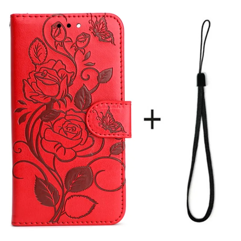 Женский кожаный чехол-книжка для Huawei P40 P30 P20 Pro P10 P9 P8 Lite 2017 P Smart 2021 Y5 Y6 Y7 Y9 2019 2018 Y7A |