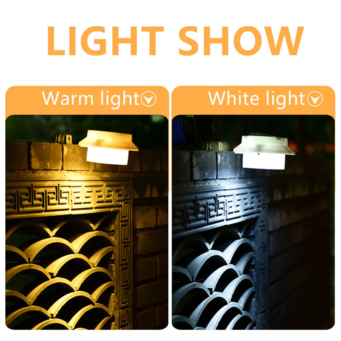 

Solar Light Corridor Wall Lamp Courtyard Outdoor Fence Lamp Eaves Solar Street LED Garden Lawn House Solar Light