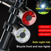 waterproof night ride cycling flashlight bike mtb light bicycle headlight led front light helmet light
