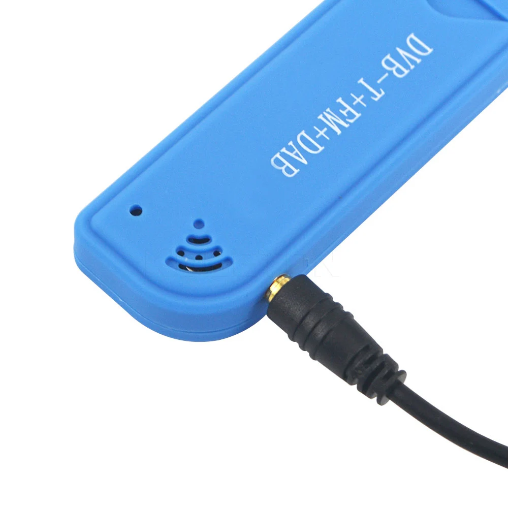 Kebidumei синее видеооборудование ТВ-ключ DVB-T + DAB FM RTL2832U цифровой USB 2.0 Поддержка SDR |