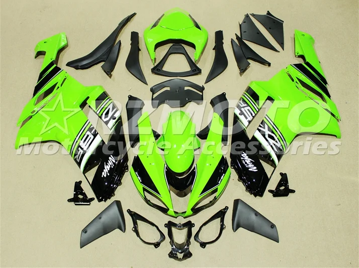 Новый ABS полностью мотоцикл обтекатели комплект подходит для kawasaki Ninja ZX 6R 636 ZX6R 2007
