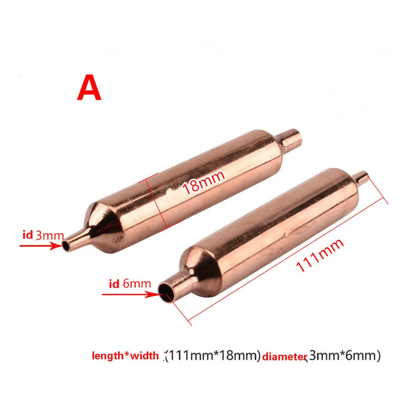 2 шт. медный фильтр сушилка для холодильника|Детали инструментов| |