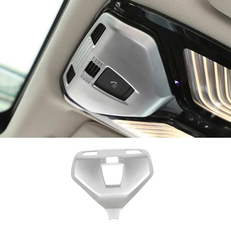 Car-Styling ABS Front Roof Reading Light Lamp Frame Stickers Cover Trim For BMW 3 5 Series X3 G01 G20 G30 G38 6GT Accessories | Автомобили