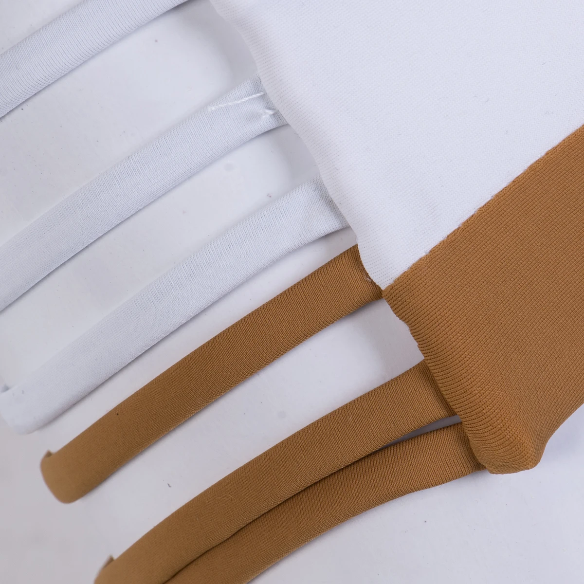 Hirigin пикантный Женский бандо без бретелек полосатый комплект бикини пуш-ап