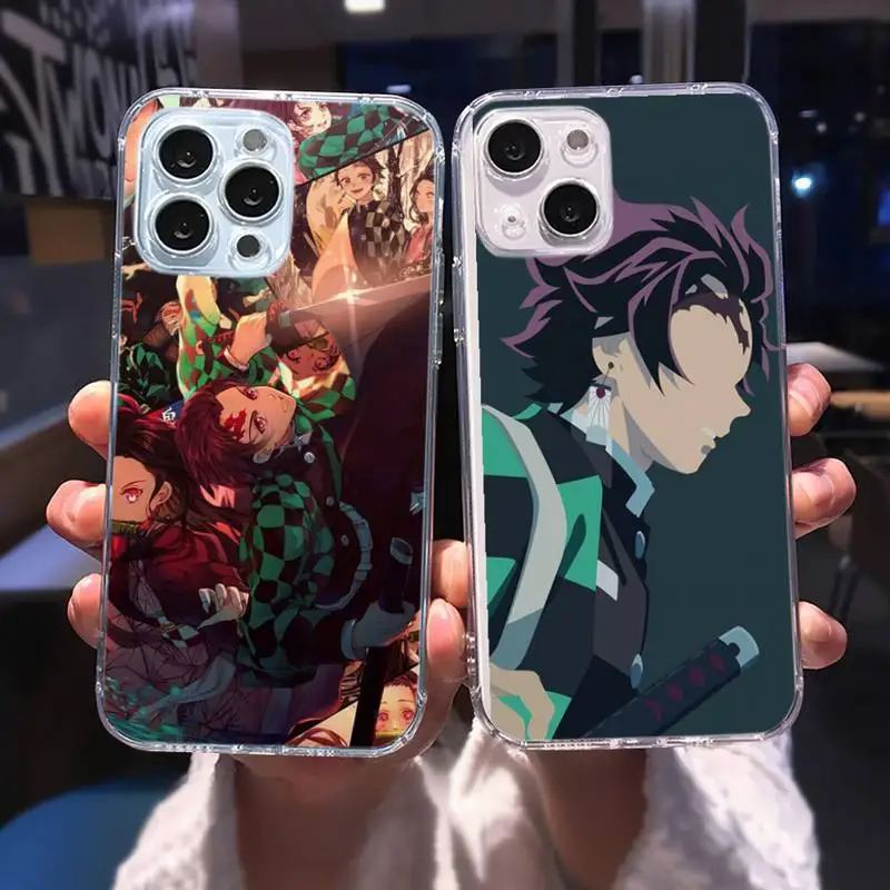 

Demon Slayer Anime Phone Case for iphone 13 12 11 pro max mini 6 6s 7 8 plus SE2020 X XR XS shell iphone 13 case shell funda