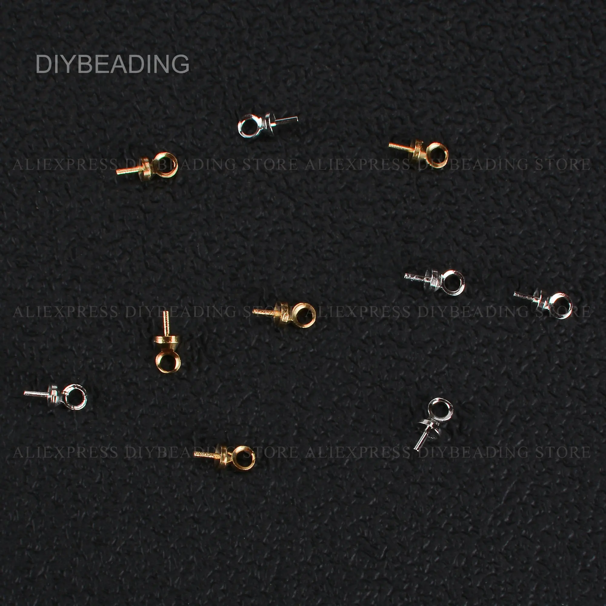 200-1000 шт латунный подвесной соединитель для залога/колпачки бусин Peg