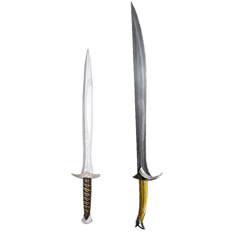 [Новое] 72 см Фродо Косплэй наряд жало меч Фигурное катание костюм модель Запасной