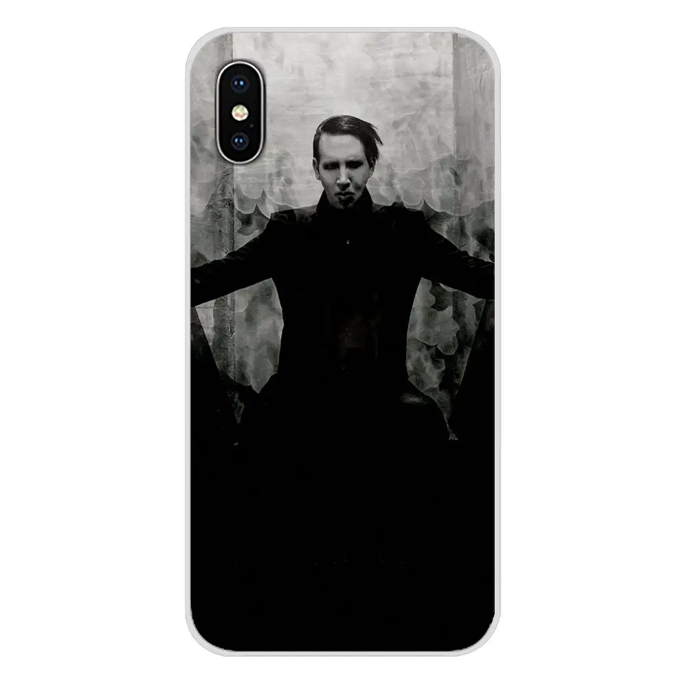 Accessories Phone Cases Covers For Xiaomi Redmi 4A S2 Note 3 3S 4 4X 5 Plus 6 7 6A Pro Pocophone F1 Marilyn Manson | Мобильные