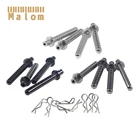 Металлические опоры для кузова автомобиля на радиоуправлении с зажимом для гусеничного двигателя 110 Axial SCX10 90027 RC4WD D90 TF2 Tamiya CC01, 4 шт., детали для обновления