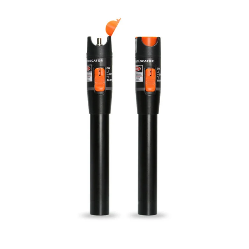 

5MW 10MW Optical VFL Laser Tester 10KM Fiber Optic Pen Type Visual Fault Locator Equipment FTTH Tester