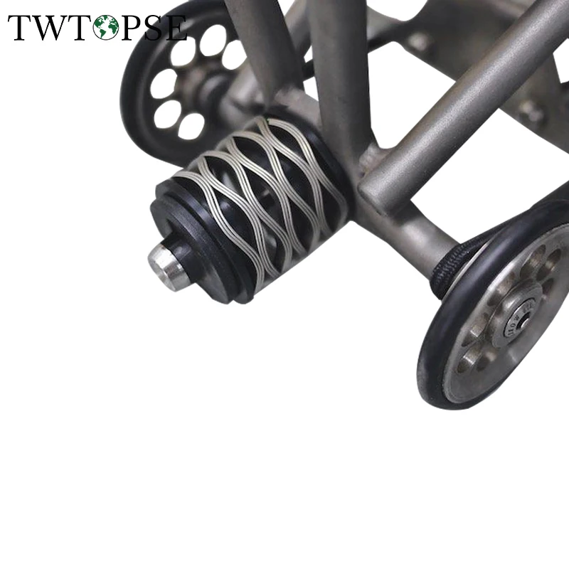Пружинный задний амортизатор для велосипеда TWTOPSE Pro Wave складной велосипедной