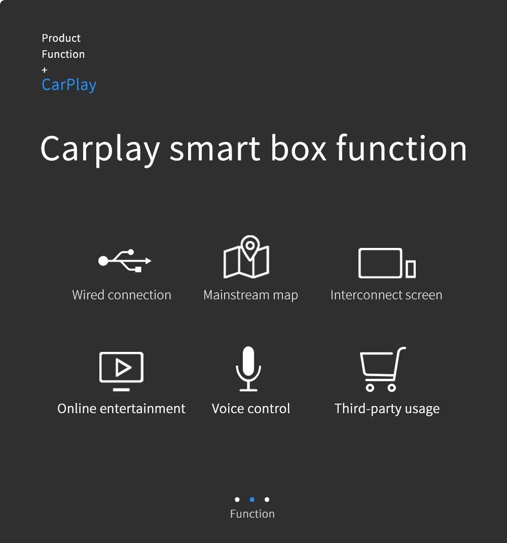 CarLinkit мини проводной Apple Carplay USB ключ для Android навигационный плеер с авто зеркало