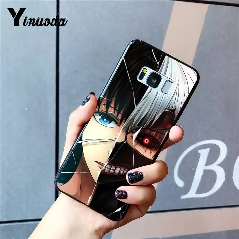 Yinuoda Токийский Гуль аниме kaneki ken Роскошный Уникальный Дизайн чехол для Samsung GALAXY S9
