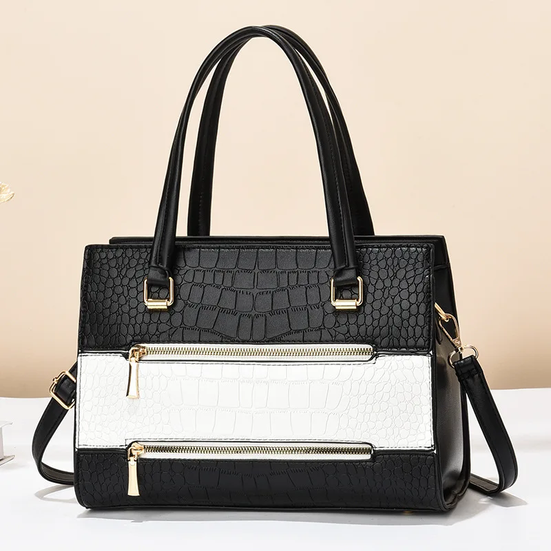 

Leather Women Messenger Bags Crocodile Female Crossbody Shoulder Hand bags For Women 2022 High Quality Ladies Handbags