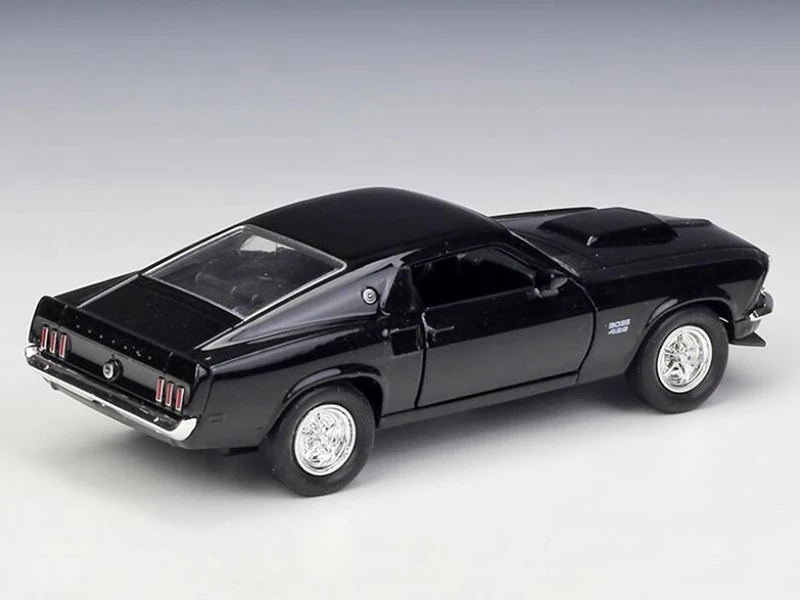 1/36 соотношение моделирование Ford Mustang boss 1969-429 сплав литья под давлением модель игрушка с инерционным механизмом автомобиль детские игрушки подарок на день рождения