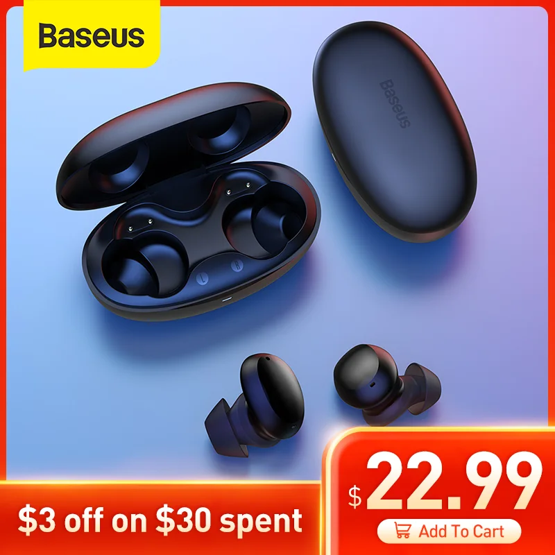  Bluetooth-наушники Baseus W11 TWS, беспроводные, водонепроницаемые, с поддержкой беспроводной зарядки