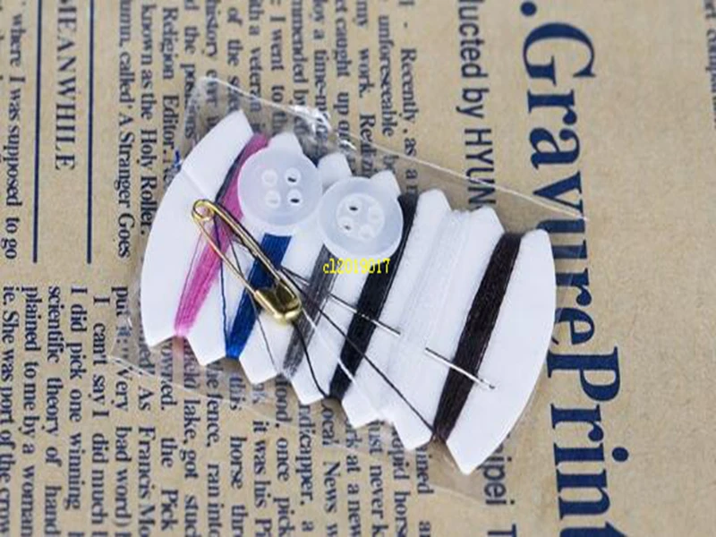 10000SETS/lot mini sewing kit / travel kits embroidery needlework six threads mending | Дом и сад