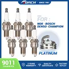 246шт., высокопроизводительный резистор, Платиновые Свечи зажигания, фонарь 9011 для фотофото, для JAC для SGMW