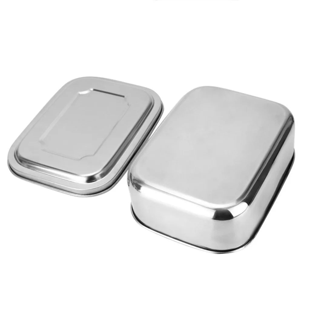 Custom Lunch Box For Kids Food Container Grade Stainless Steel Storage Stock With Subdivision Airtight | Дом и сад