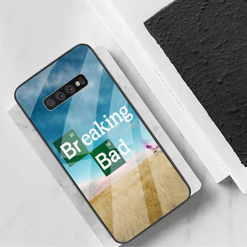 

Heisenberg Phone Cases Tempered Glass For Samsung S6 7 8 9 10 20 Plus Ultra Note8 9 10 10pro
