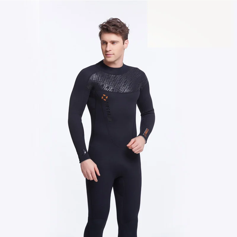 

3 мм гидрокостюм для мужчин и женщин неопреновый утолщенный теплый гидрокостюм для глубокого дайвинга Сноркелинга цельный костюм для серфи...
