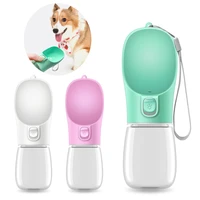 pet dog water bottle 350550ml portable pet drinking water feeder bowl for small large dogs cats pets water dispenser feeder