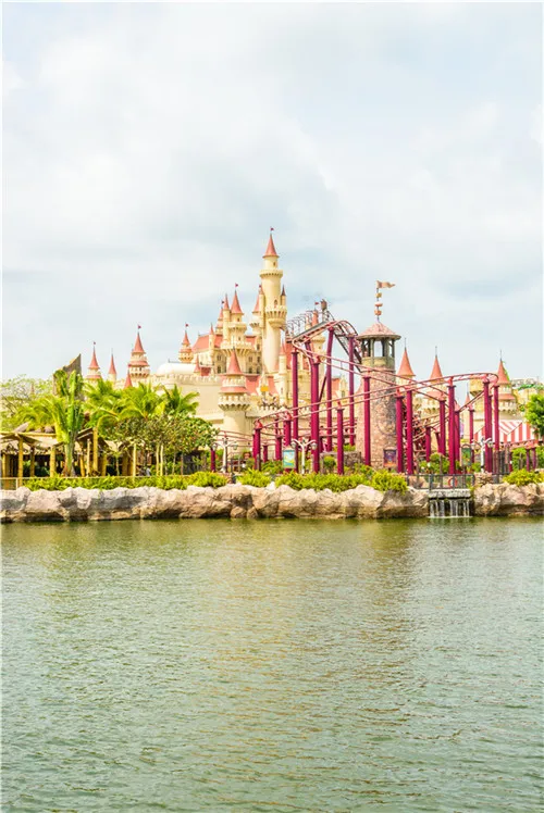 

SHENGYONGBAO Vinyl Custom Photography Backdrops Props Photo Studio Castle theme Background 20228-101