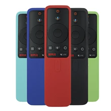 Чехлы для xiaomi mi tv box s bluetooth wifi умный пульт дистанционного управления чехол силиконовый ударопрочный защитный для лыж