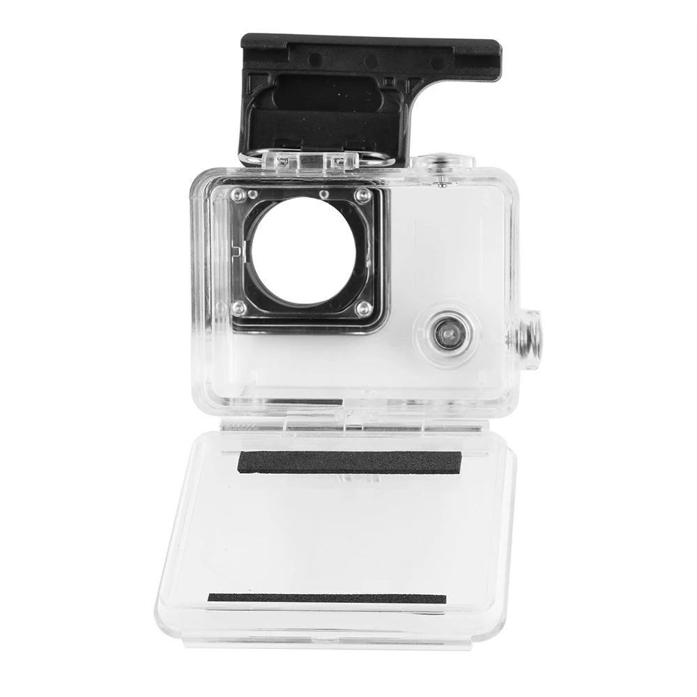 Go Pro аксессуары водонепроницаемый чехол для Gopro Hero 3 + (Plus)/4 защитный подводного