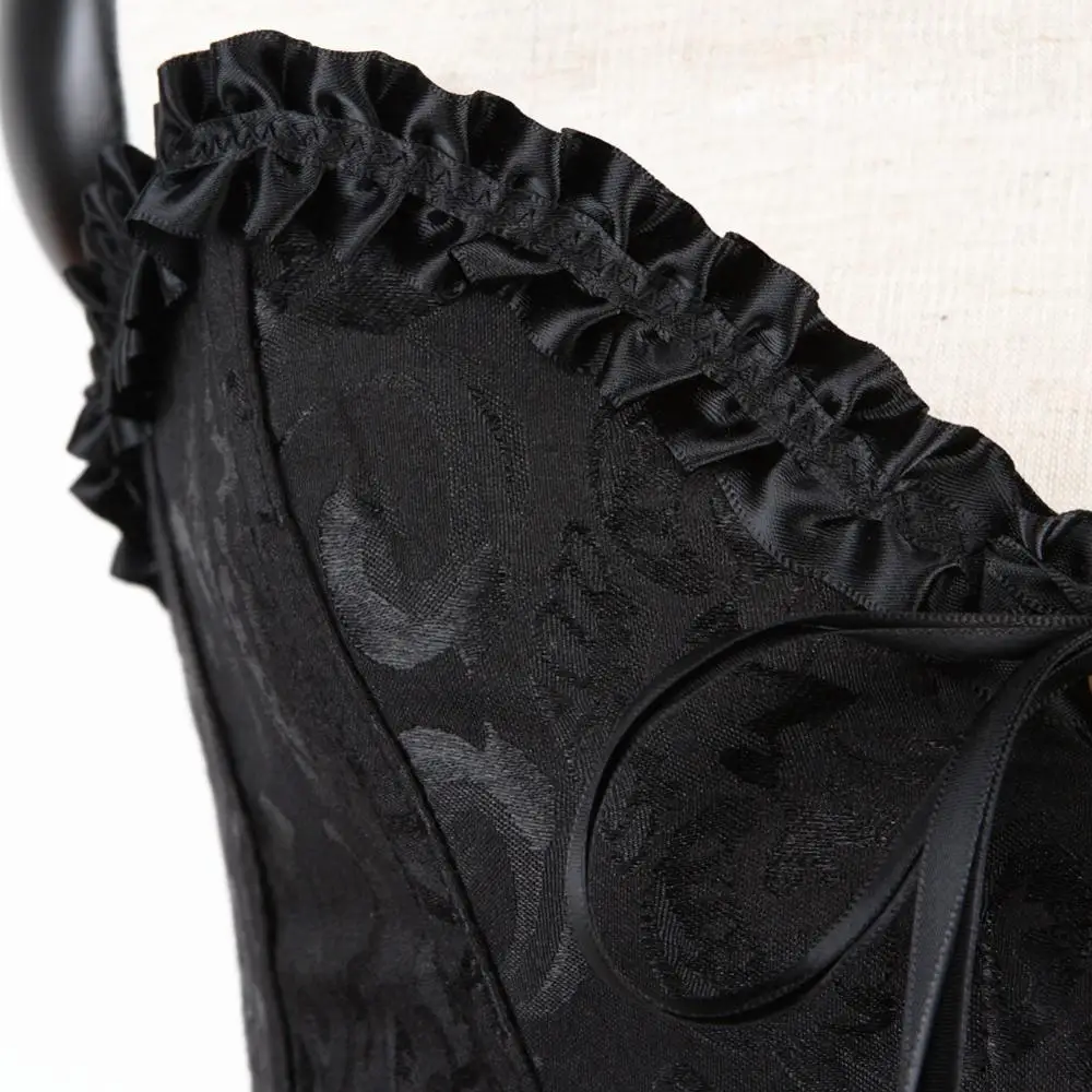 

Corset Lingerie for Women Plus Size Lace Bustier Corset Lingerie Waist Cincher Bodyshaper Costume Tops