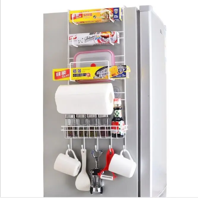 1 шт. стойка для холодильника боковая полка боковой держатель