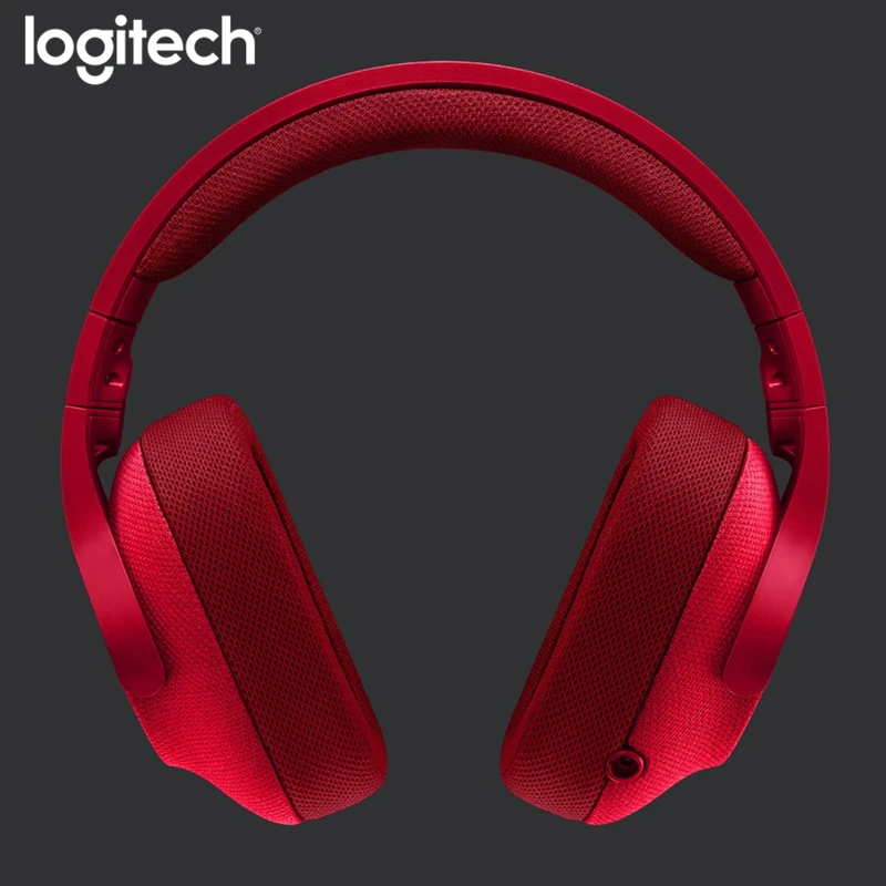 Оригинальные проводные наушники Logitech G433 7 1 объемная игровая гарнитура с