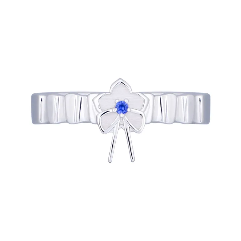 

Anime Rings Anohana: The Flower We Saw That Day Honma Honma Meiko 925 Sterling Silver Finger Ring Fashion Adjustable Xmas Gift