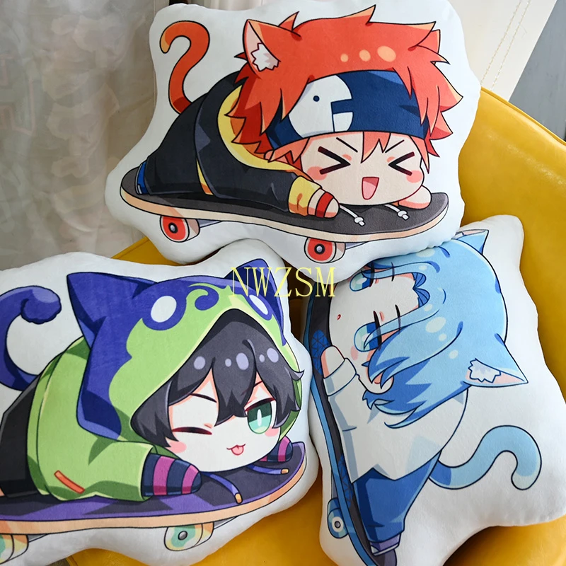 

HOT Anime SK8 the Infinity SK EIGHT Throw Pillow REKI SNOW MIYA Cartoon Plush Stuffed Dakimakura Soft Bed Cushion Xmas Gift