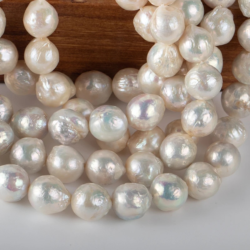 

Natural Freshwatre Pearl Losse Beads Braoque Shape For DIY Craft Bracelet Necklace Making Jewelry 42cm Strand