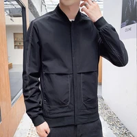 mens coat new spring jacket boys autumn casual korean fashion young students loose windproof and handsome clothes