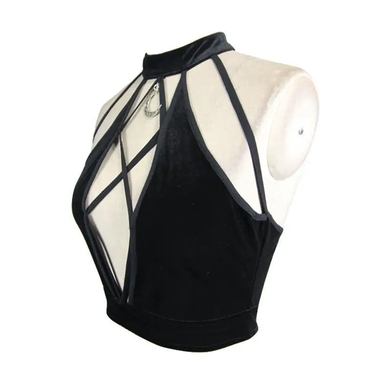 Женский топ с ремешком DEVIL TT088|Майки| |