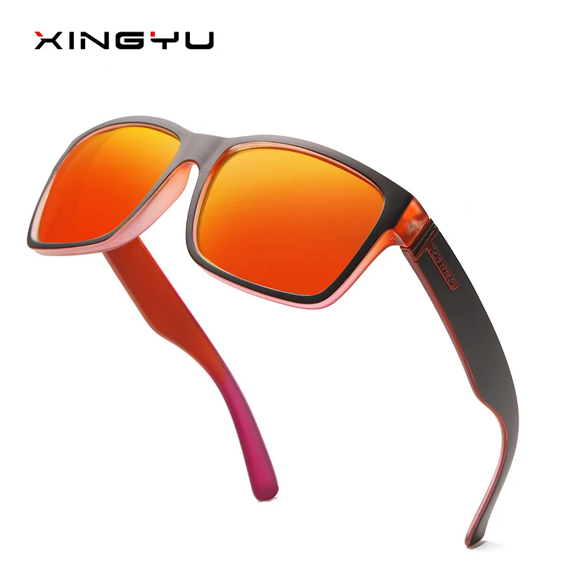 

Брендовые квадратные поляризационные очки XINGYU, мужские и женские очки для рыбалки, солнцезащитные очки для кемпинга, походов, вождения, спо...